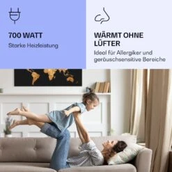 [Gebraucht] Wonderwall Air Art Smart Infrarotheizung Mit Bild Goldene Karte -Klarstein Verkäufe 10037874 de 0005 logo