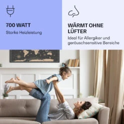 [Wiederverpackt] Wonderwall Air Art Smart Infrarotheizung Mit Bild Nachtkarte -Klarstein Verkäufe 10037875 de 0005 logo