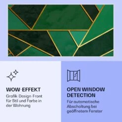 [Wiederverpackt] Wonderwall Air Art Smart Infrarotheizung Mit Bild Grüne Linie -Klarstein Verkäufe 10037908 de 0006 logo