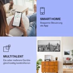 [Wiederverpackt] Wonderwall Air Art Smart Infrarotheizung Mit Bild New York City -Klarstein Verkäufe 10037927 de 0002 logo