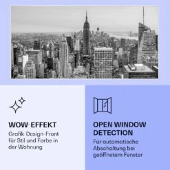 [Gebraucht] Wonderwall Air Art Smart Infrarotheizung Mit Bild New York City -Klarstein Verkäufe 10037928 de 0006 logo
