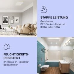 [Wiederverpackt] Wondersky Infrarotheizung Für Die Decke 700W -Klarstein Verkäufe 10038380 de 0005 logo