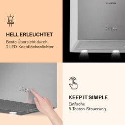 [Gebraucht] Monumenta Wandabzugshaube -Klarstein Verkäufe 10039394 de 0005 logo