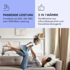 [Wiederverpackt] La Palma 1000 Smart 2-in-1 Heizgerät -Klarstein Verkäufe 10039838 de 0004 logo