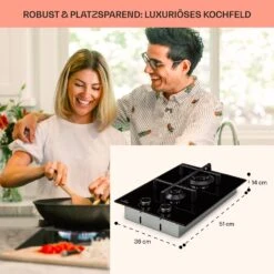 [Gebraucht] Illuminosa Domino Gaskochfeld -Klarstein Verkäufe 10039896 de 0006 usp 1