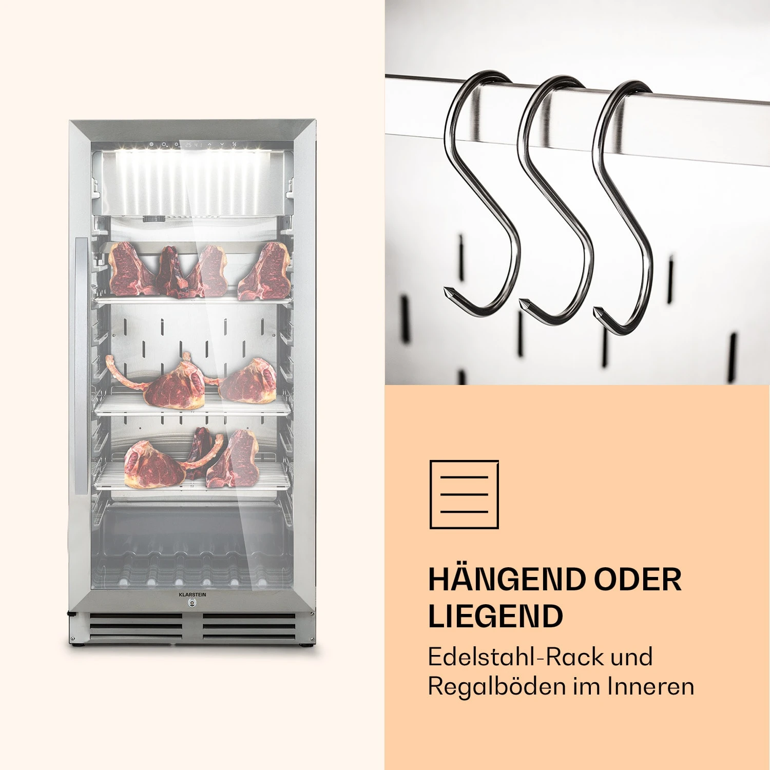 Steakhouse Pro 233 Fleischreifeschrank 5 Steakhouse Pro 233 Fleischreifeschrank – Bild 5