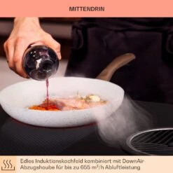 [Gebraucht] Full House 3.0 Down Air System Induktionskochfeld Mit Dunstabzug -Klarstein Verkäufe 10040067 de 0003 usp