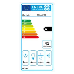 [Gebraucht] Alina 60 Smart Dunstabzugshaube 60 Cm -Klarstein Verkäufe 10040231 energy label