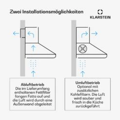 [Gebraucht] Montblanc 90 Dunstabzugshaube -Klarstein Verkäufe 10040265 de 0003 usp
