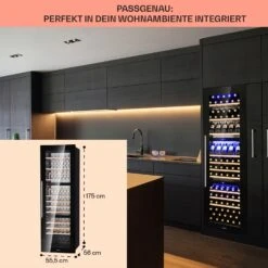 Vinsider 89 Built-In Trio Einbau-Weinkühlschrank -Klarstein Verkäufe 10040720 de 0006 usp