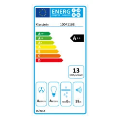 [Wiederverpackt] Ava 90 Dunstabzugshaube 90cm -Klarstein Verkäufe 10041168 energy label