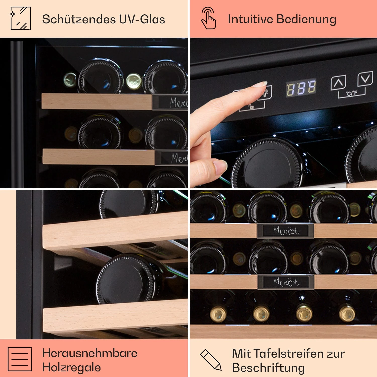 Vinsider 36 Built-In Uno Einbau-Weinkühlschrank 5 Vinsider 36 Built-In Uno Einbau-Weinkühlschrank – Bild 5