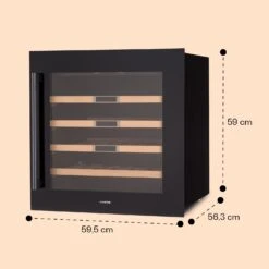 Vinsider 36 Built-In Uno Einbau-Weinkühlschrank 15 Vinsider 36 Built-In Uno Einbau-Weinkühlschrank -Klarstein Verkäufe 10041286 yy 0011 dimensions