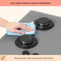 [Gebraucht] Firetale Gaskochfeld 4-flammig -Klarstein Verkäufe 10041302 de 0007 usp 1