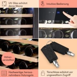 [Gebraucht] Barossa 38 Uno Weinkühlschrank -Klarstein Verkäufe 10041306 de 0005 usp