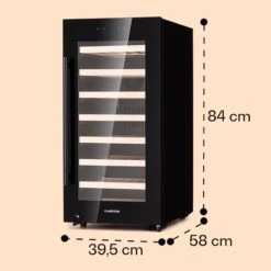 [Gebraucht] Barossa 38 Uno Weinkühlschrank -Klarstein Verkäufe 10041306 yy 0008 dimensions