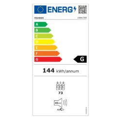 Barossa 73 Duo Weinkühlschrank 2 Zonen 15 Barossa 73 Duo Weinkühlschrank 2 Zonen -Klarstein Verkäufe 10041308 energy label