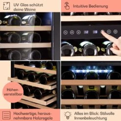 [Gebraucht] Vinamour 73 Duo Weinkühlschrank 2 Zonen -Klarstein Verkäufe 10041314 de 0005 logo