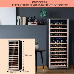 [Gebraucht] Vinamour 73 Duo Weinkühlschrank 2 Zonen -Klarstein Verkäufe 10041314 de 0006 logo