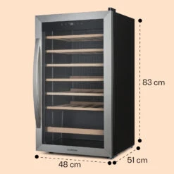[Gebraucht] Vinamour 32 Uno Weinkühlschrank -Klarstein Verkäufe 10041393 yy 0008 dimensions