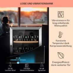 [Gebraucht] Vinamour 66 Duo Weinkühlschrank -Klarstein Verkäufe 10041394 de 0004 usp