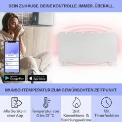 [Gebraucht] Taal Smart Hybrid Infrarotheizung -Klarstein Verkäufe 10041869 de 0003 usp 1
