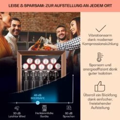 [Wiederverpackt] Beersafe XL Getränkekühlschrank Mit Glastür 60 Liter -Klarstein Verkäufe 10041891 de 0003 usp 1