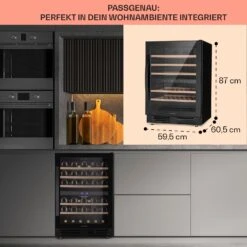 [Gebraucht] Vinovilla 50 Duo Einbau-Weinkühlschrank 2 Zonen -Klarstein Verkäufe 10041899 de 0006 usp