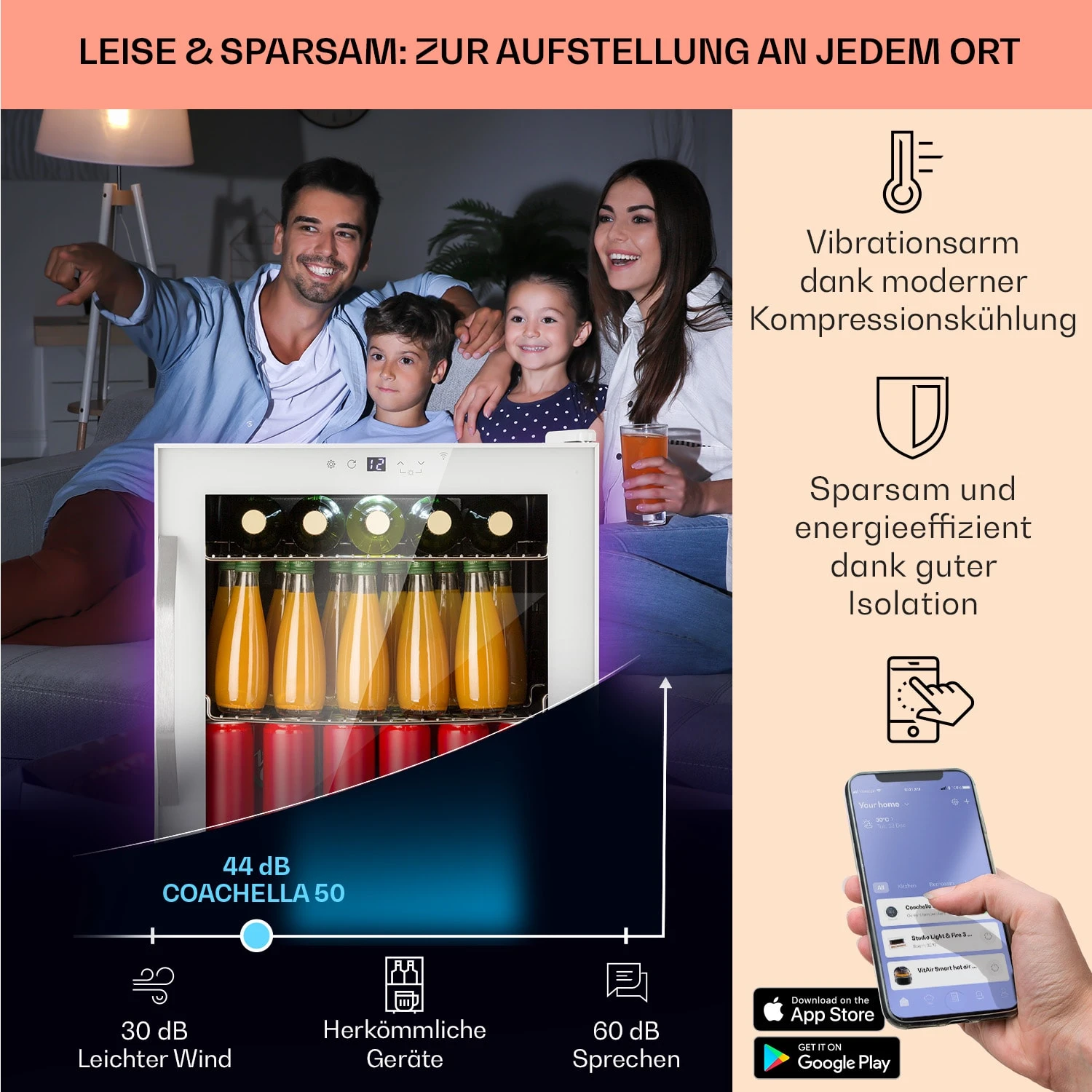 Coachella 50 Weinkühlschrank 3 Coachella 50 Weinkühlschrank – Bild 3