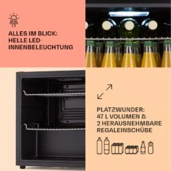 Coachella 50 Weinkühlschrank 11 Coachella 50 Weinkühlschrank -Klarstein Verkäufe 10045041 de 0004 usp