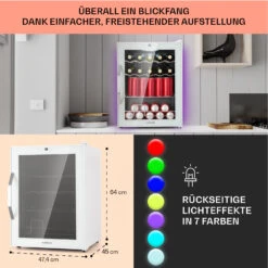 Coachella 60 Kühlschrank -Klarstein Verkäufe 10045042 de 0006 usp
