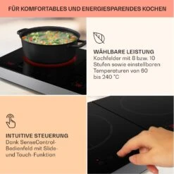 Cookio Doppel-Induktionskochfeld 12 Cookio Doppel-Induktionskochfeld -Klarstein Verkäufe 10045282 de 0004 usp 1