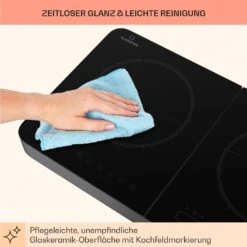 [Gebraucht] Cookio Doppel-Induktionskochfeld -Klarstein Verkäufe 10045282 de 0007 usp