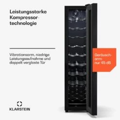 [Gebraucht] Shiraz 18 Slim Uno Weinkühlschrank -Klarstein Verkäufe 10045302 de 0006 usp