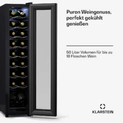 [Gebraucht] Shiraz 18 Slim Uno Weinkühlschrank -Klarstein Verkäufe 10045302 de 0007 usp