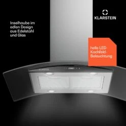 Colette Inselhaube Dunstabzugshaube -Klarstein Verkäufe 10045304 de 0004 usp 1