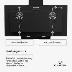 [Gebraucht] Athena 90 Dunstabzugshaube Kopffrei 90cm -Klarstein Verkäufe 10045320 de 0003 usp