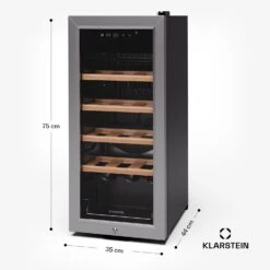 [Gebraucht] Shiraz Premium Smart 18 Weinkühlschrank -Klarstein Verkäufe 10045338 yy 0011 dimensions