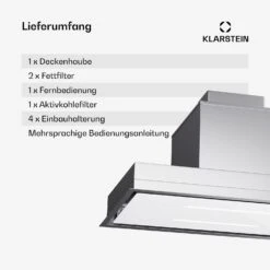 [Gebraucht] High Line Eco 77 Deckenhaube -Klarstein Verkäufe 10045360 de 0007 usp