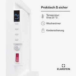[Wiederverpackt] Wonderwall Air Smart 320 Infrarotheizung Für Die Wand -Klarstein Verkäufe 10045440 de 0005 usp