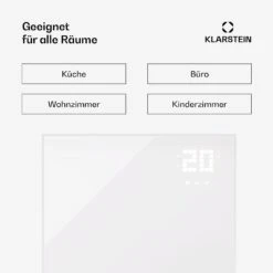 [Wiederverpackt] Wonderwall Smart Bornholm Infrarotheizung Für Die Wand 360W -Klarstein Verkäufe 10045462 de 0006 usp 1