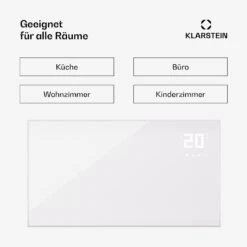 [Gebraucht] Wonderwall Smart Bornholm Infrarotheizung Für Die Wand 480W -Klarstein Verkäufe 10045463 de 0006 usp 1