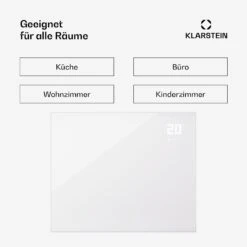 [Wiederverpackt] Wonderwall Smart Bornholm Infrarotheizung Für Die Wand 1200W -Klarstein Verkäufe 10045467 de 0006 usp 1