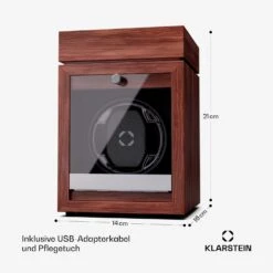 [Wiederverpackt] Brienz Uhrenbeweger 1 Uhr -Klarstein Verkäufe 10045569 de 0007 usp 1