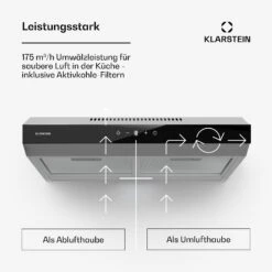 [Wiederverpackt] Contempo Neo Unterbau-Dunstabzugshaube -Klarstein Verkäufe 10045600 de 0003 usp