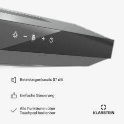 [Wiederverpackt] Contempo Neo Unterbau-Dunstabzugshaube -Klarstein Verkäufe 10045600 de 0005 usp