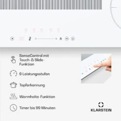Delicatessa 90 Slim Hybrid Induktionskochfeld 11 Delicatessa 90 Slim Hybrid Induktionskochfeld -Klarstein Verkäufe 10045613 de 0005 usp