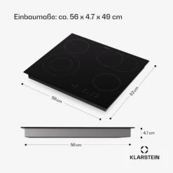 [Gebraucht] Virtuosa 4 Glaskeramik-Kochfeld -Klarstein Verkäufe 10045614 de 0008 usp 1