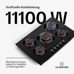 [Gebraucht] Goldflame 5 Gaskochfeld 5-flammig Autark -Klarstein Verkäufe 10045626 de 0003 usp