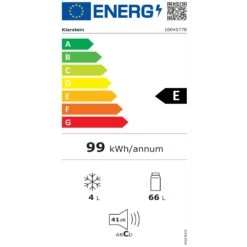 [Gebraucht] Cool Kid Kühlschrank -Klarstein Verkäufe 10045778 energy label